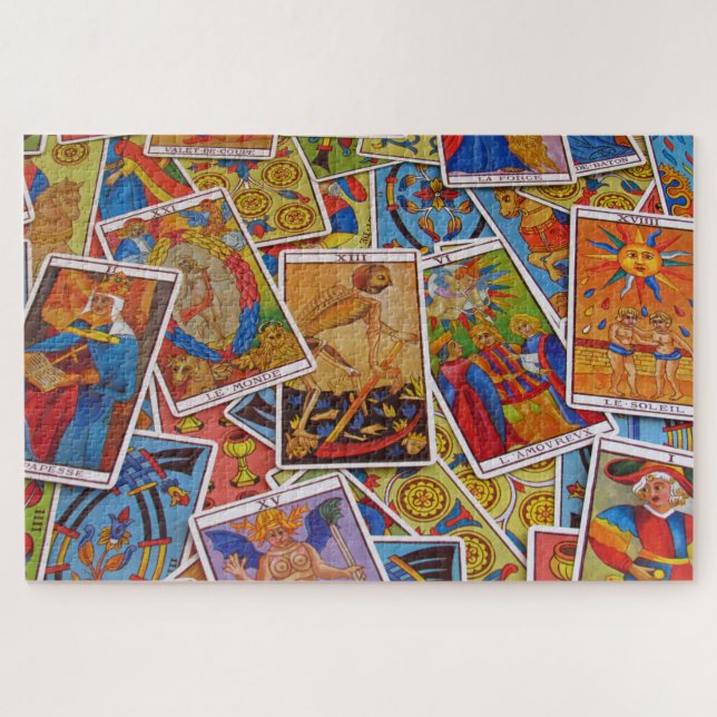tarot cards puzzle (Horizontal)