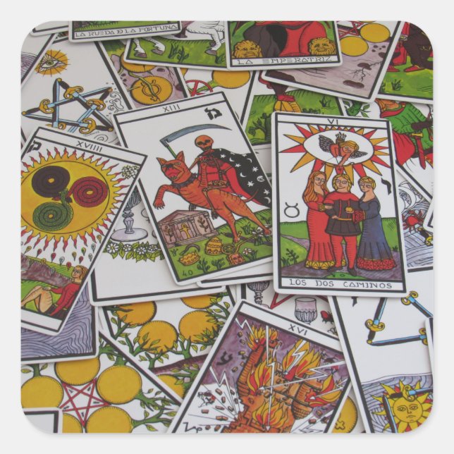 tarot cards stickers (Front)