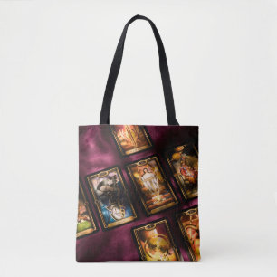 tarot cards tote bag