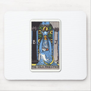 Tarot Die Hohepriesterin The High Priestess Mouse Pad