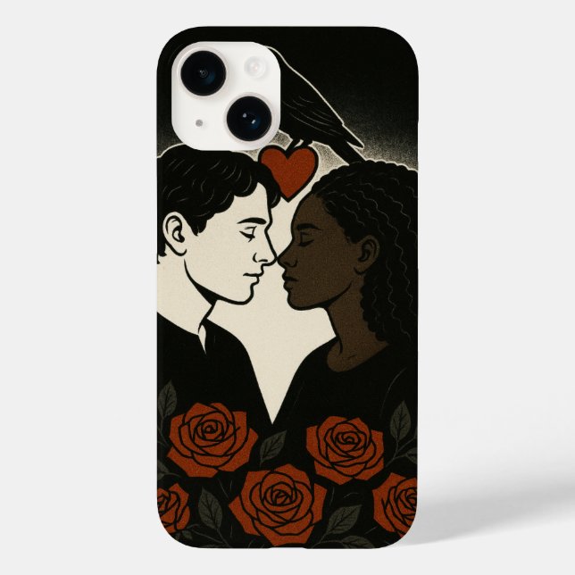 Tarot Domme- Lovers Case-Mate iPhone Case (Back)