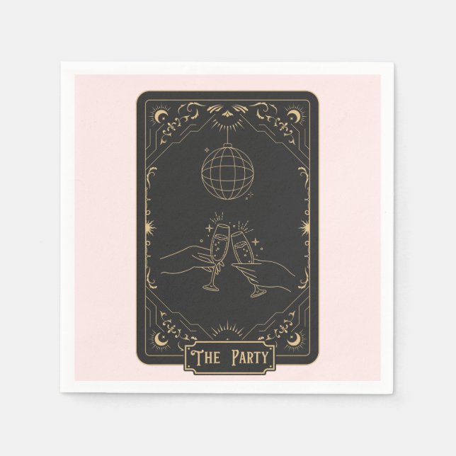Tarot Esoteric Fortune Napkin (Front)