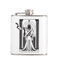 Tarot High Priestess Weed Smoking Occult