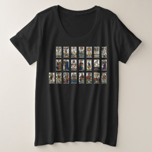 Tarot Major Arcana Plus Size T-Shirt