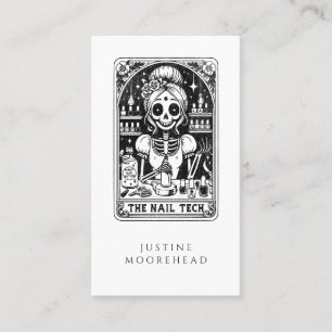 Tarot Nail Technician Business Card