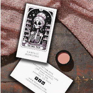 Tarot Nail Technician Business Card