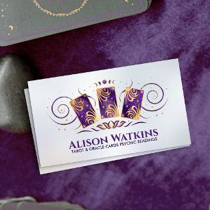 Tarot / Oracle cards golden ornament