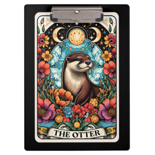 Tarot Otter – Unique Animal Tarot Clipboard