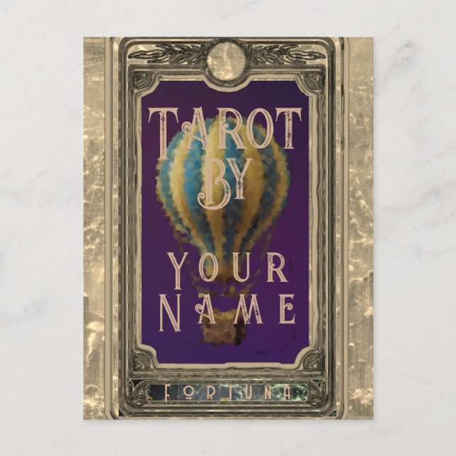 Tarot Reader Business Postcard (Front)