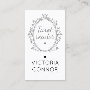 Tarot Reader Psychical Medium Energy Healing Business Card