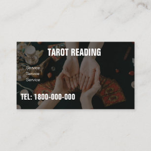TAROT READING EDITABLE CARD