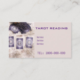 TAROT READING EDITABLE CARD