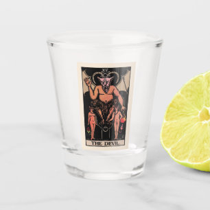 Tarot Shot Glass - The Devil Tarot Card