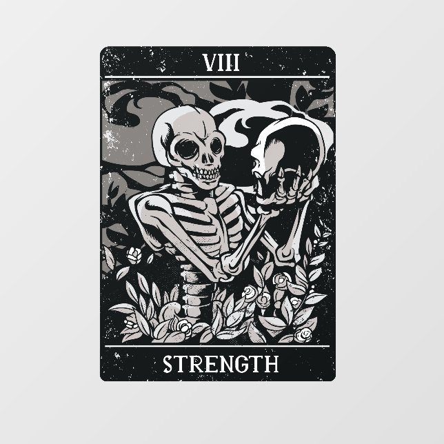 Tarot Skeleton Strength (Sheet)