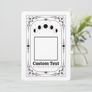 Tarot Template Custom Photo Bridal Party Proposal