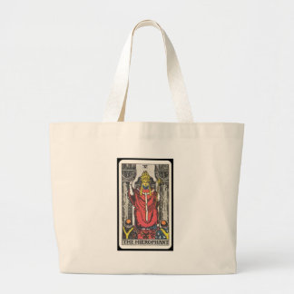Tarot: The Hierophant Large Tote Bag