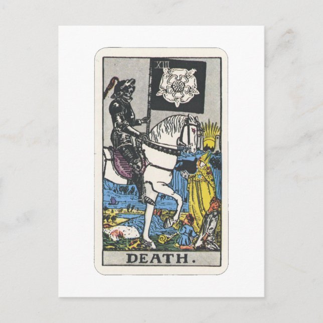 Tarot Tod Death Postcard (Front)
