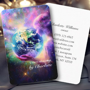 Tarot, Universe-Woman Business Card