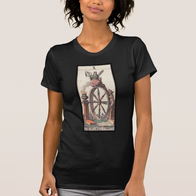 Tarot: Wheel of Fortune T-Shirt (Front)