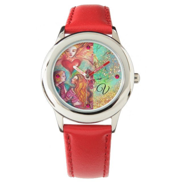 TAROTS OF LOST THE SHADOWS,LOVERS Valentine's Day Watch (Front)