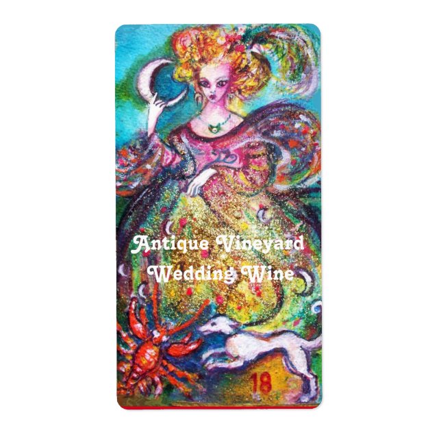 TAROTS OF THE LOST SHADOWS /MOON LADY WEDDING WINE (Front)