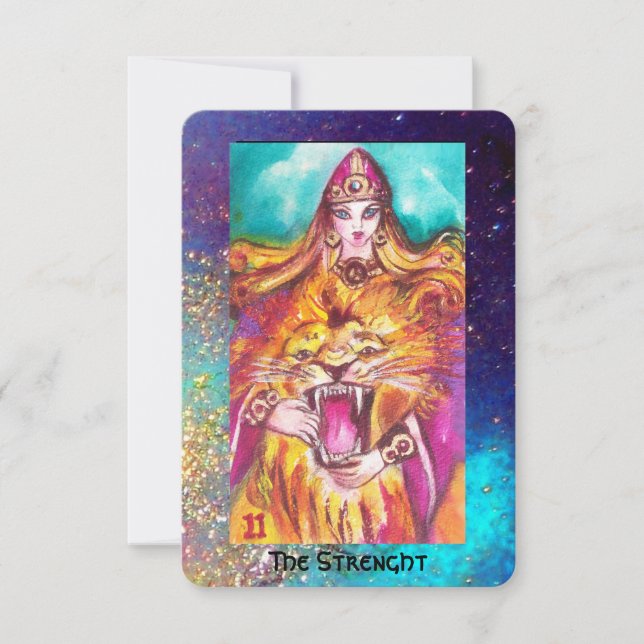 TAROTS OF THE LOST SHADOWS /STRENGHT / FORTITUDE ANNOUNCEMENT (Front)