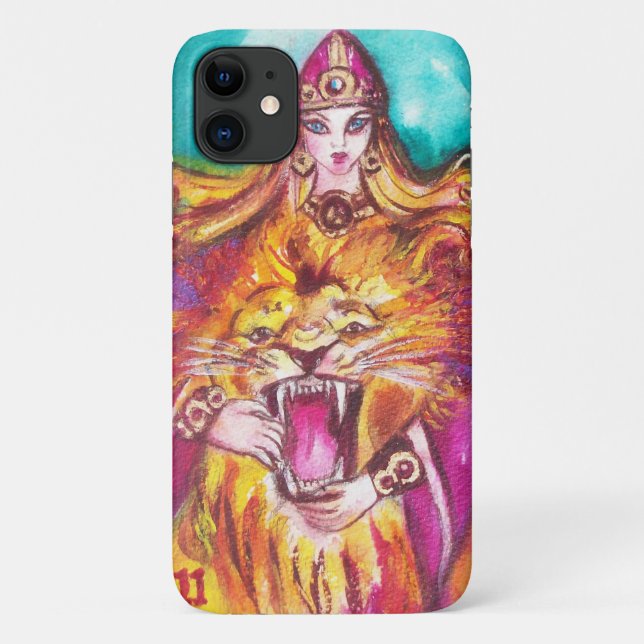 TAROTS OF THE LOST SHADOWS / STRENGHT FORTITUDE Case-Mate iPhone CASE (Back)