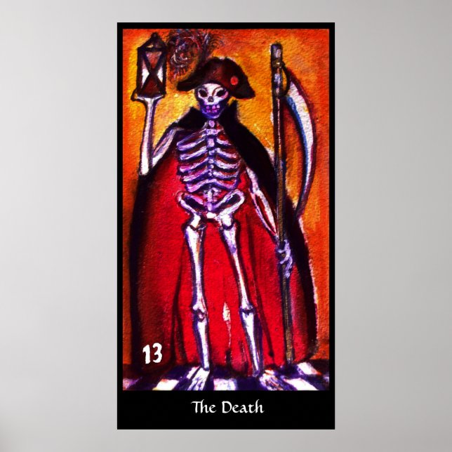 TAROTS OF THE LOST SHADOWS The Death Poster (Front)