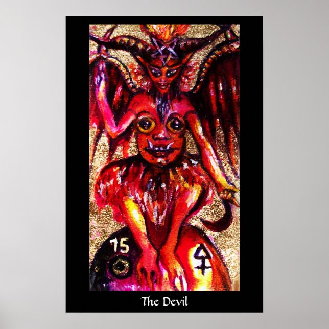 TAROTS OF THE LOST SHADOWS The Devil Poster (Front)