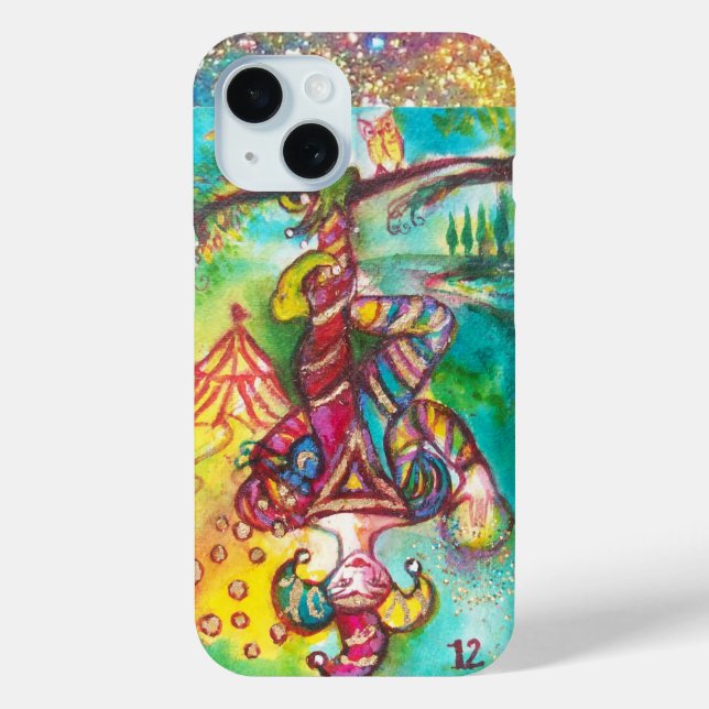 TAROTS OF THE LOST SHADOWS / THE HANGED MAN Case-Mate iPhone CASE (Back)