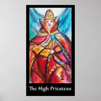 TAROTS OF THE LOST SHADOWS /THE HIGH PRIESTESS POSTER