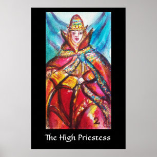 TAROTS OF THE LOST SHADOWS /THE HIGH PRIESTESS POSTER