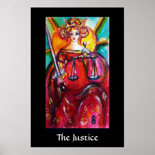 TAROTS OF THE LOST SHADOWS /THE JUSTICE POSTER