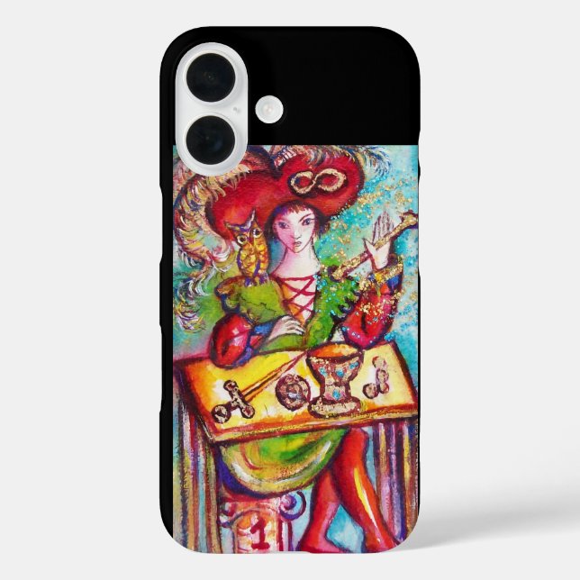 TAROTS OF THE LOST SHADOWS /THE MAGICIAN  Case-Mate iPhone CASE (Back)