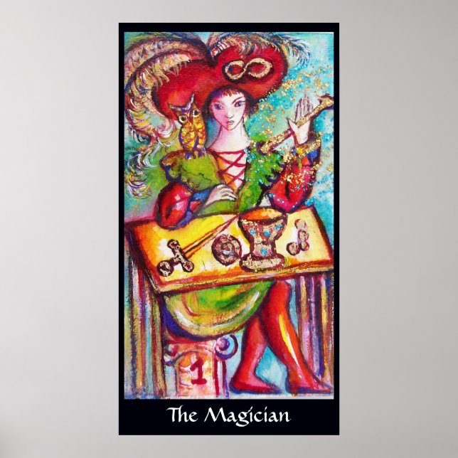 TAROTS OF THE LOST SHADOWS /THE MAGICIAN POSTER (Front)