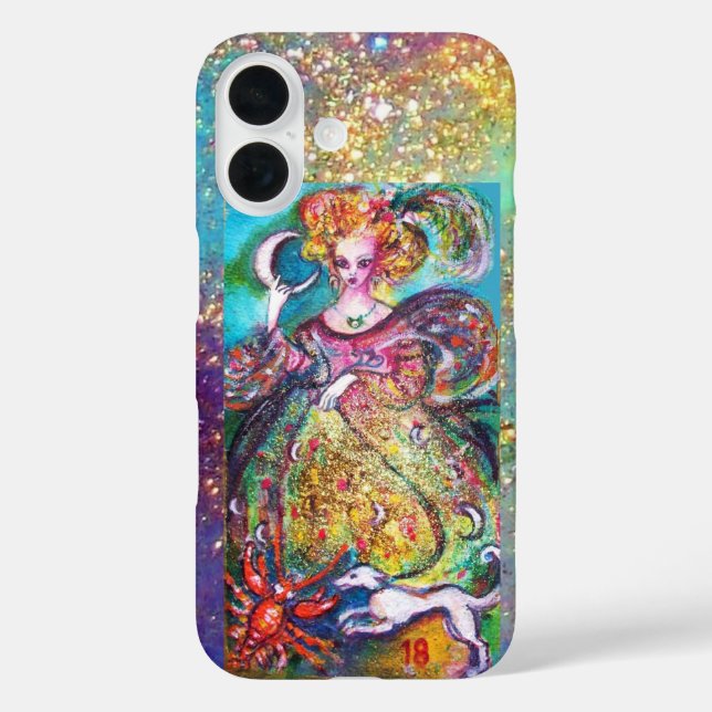 TAROTS OF THE LOST SHADOWS / THE MOON LADY Case-Mate iPhone CASE (Back)