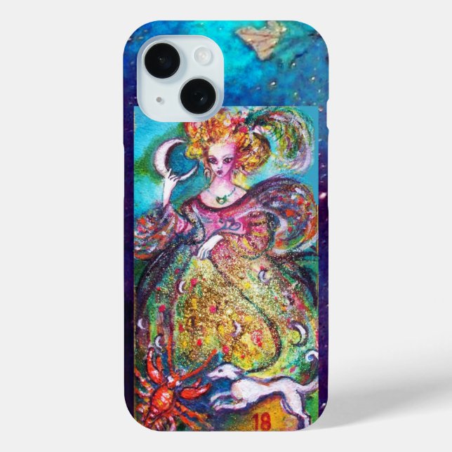 TAROTS OF THE LOST SHADOWS / THE MOON LADY Case-Mate iPhone CASE (Back)