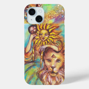 TAROTS OF THE LOST SHADOWS / THE SUN And Lion iPhone 15 Case
