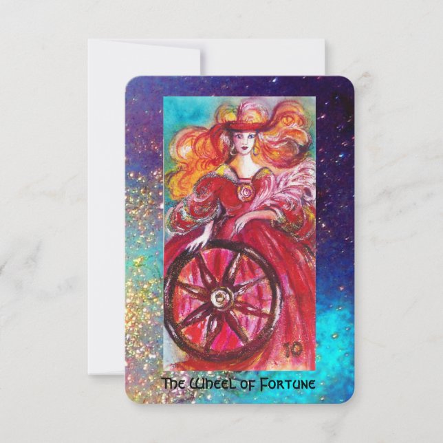 TAROTS OF THE LOST SHADOWS / THE WHEEL OF FORTUNE ANNOUNCEMENT (Front)