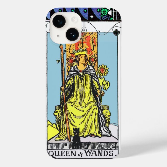 TAROTS/ QUEEN OF WANDS Case-Mate iPhone CASE (Back)
