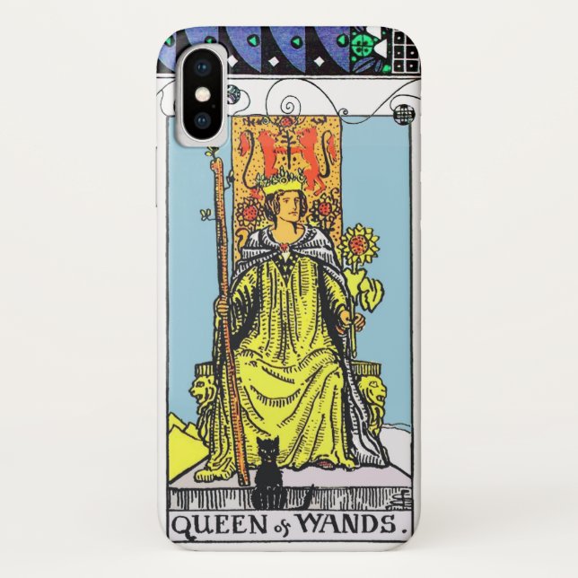TAROTS/ QUEEN OF WANDS Case-Mate iPhone CASE (Back)