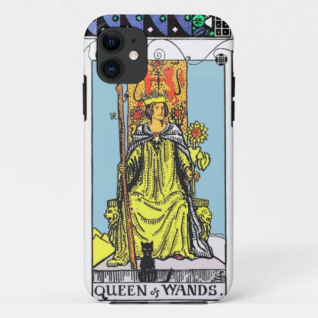 TAROTS/ QUEEN OF WANDS Case-Mate iPhone CASE (Back)