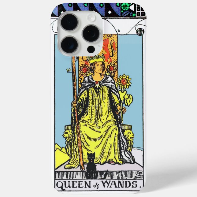 TAROTS/ QUEEN OF WANDS Case-Mate iPhone CASE (Back)