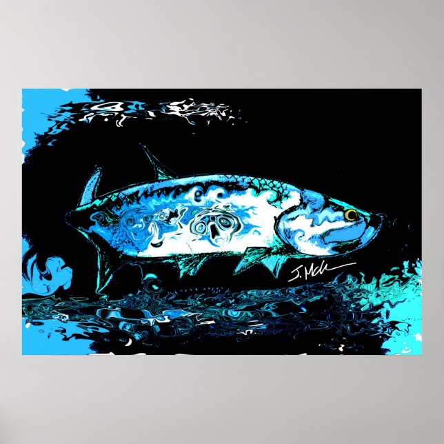 Tarpon Blues Poster (Front)