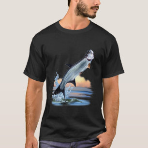 Tarpon Fish Fresh Water Wildlife Hunting Fishing A T-Shirt
