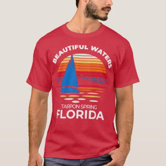 Tarpon Spring Florida Sailboat T-Shirt
