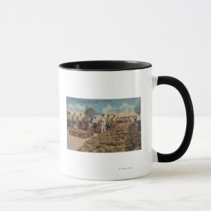 Tarpon Springs, FL - Scene of Sponge Exchange Mug