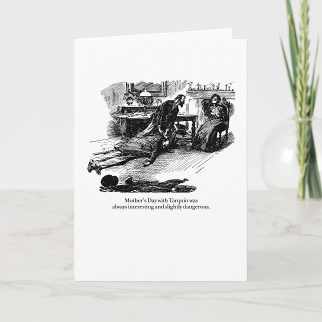 Tarquin and Mother’s Interesting Card (Front)