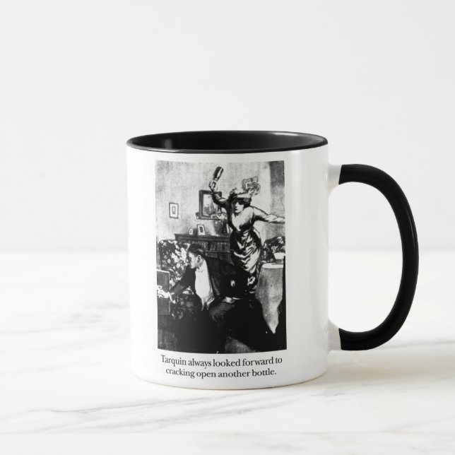 Tarquin and the Argument Mug (Right)