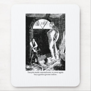 Tarquin and the Garden Gnome Mouse Pad
